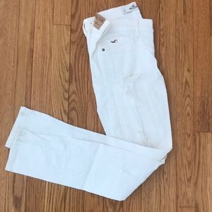White jean pants